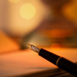 Schriftliches "Geflüster"